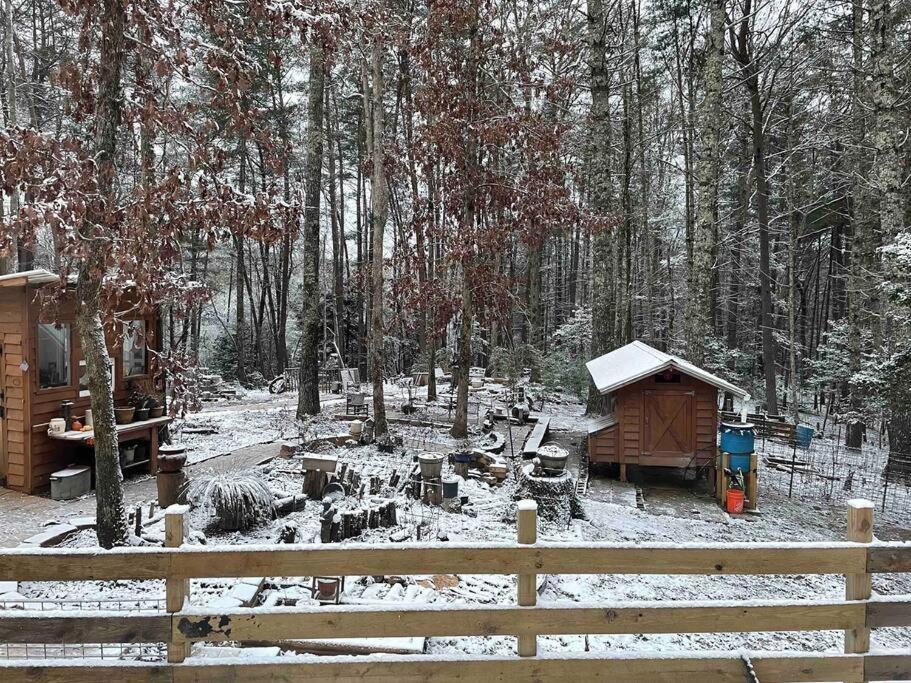 Beautiful & Peaceful Cabin W/ Deck Garden & Fire-Pit Murphy Exterior photo