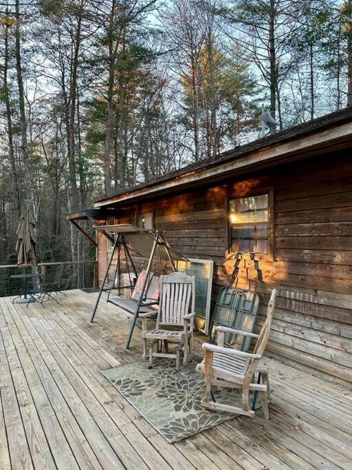 Beautiful & Peaceful Cabin W/ Deck Garden & Fire-Pit Murphy Exterior photo